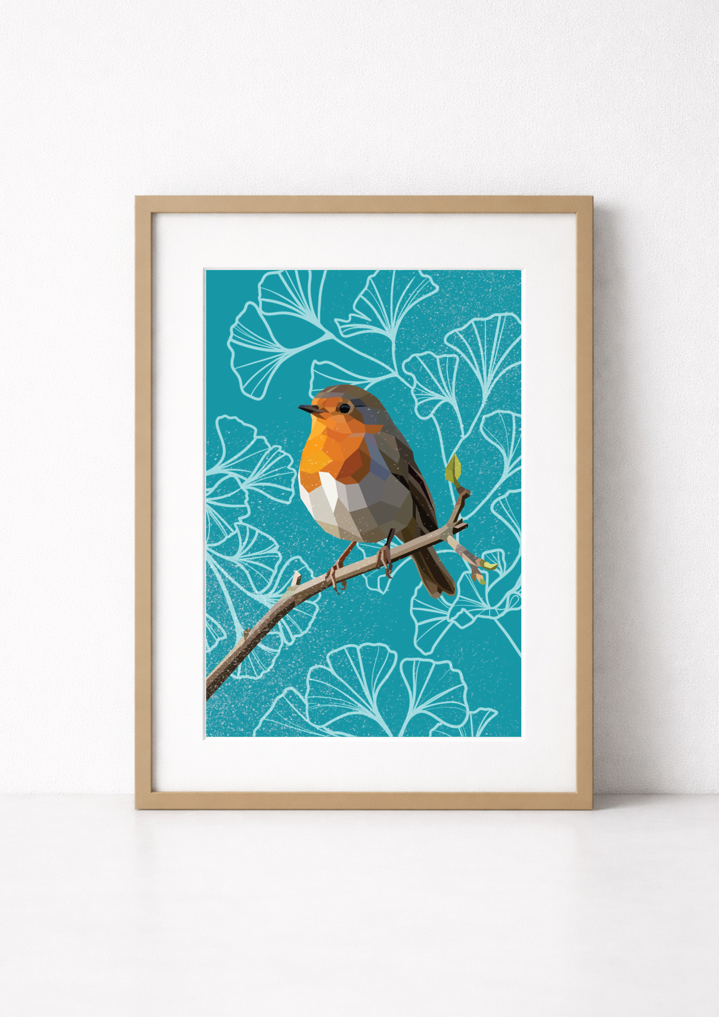 Robin Mural Print