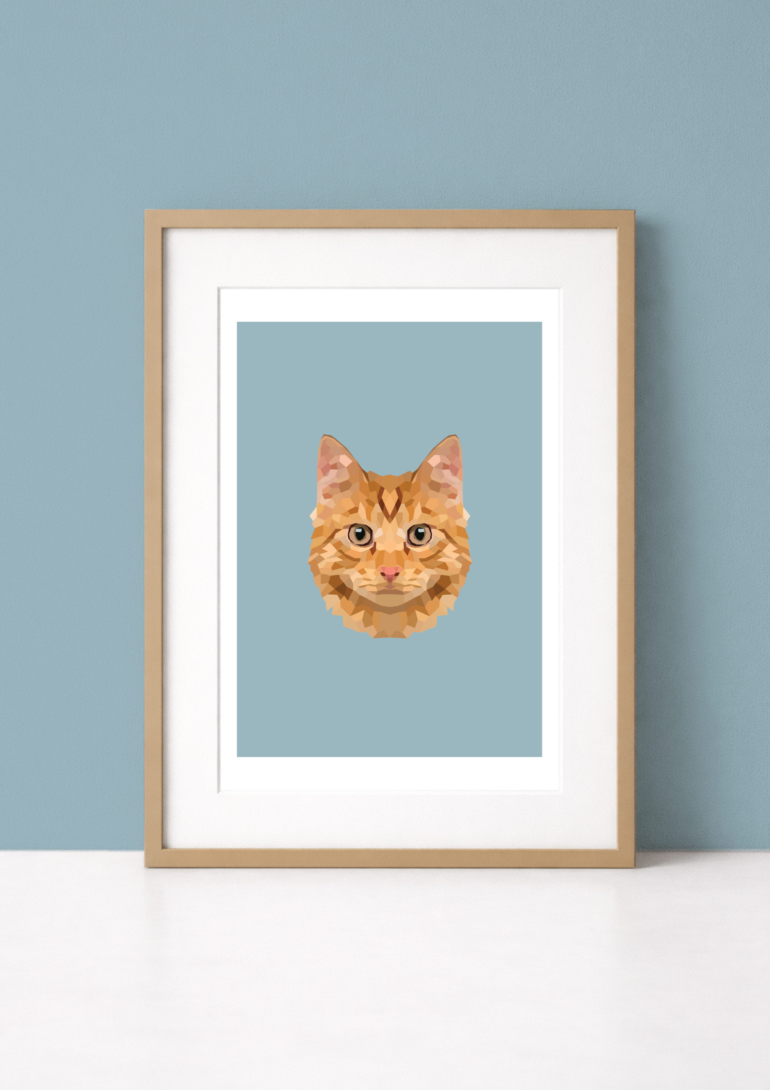 #18- American Bobtail Ginger Cat