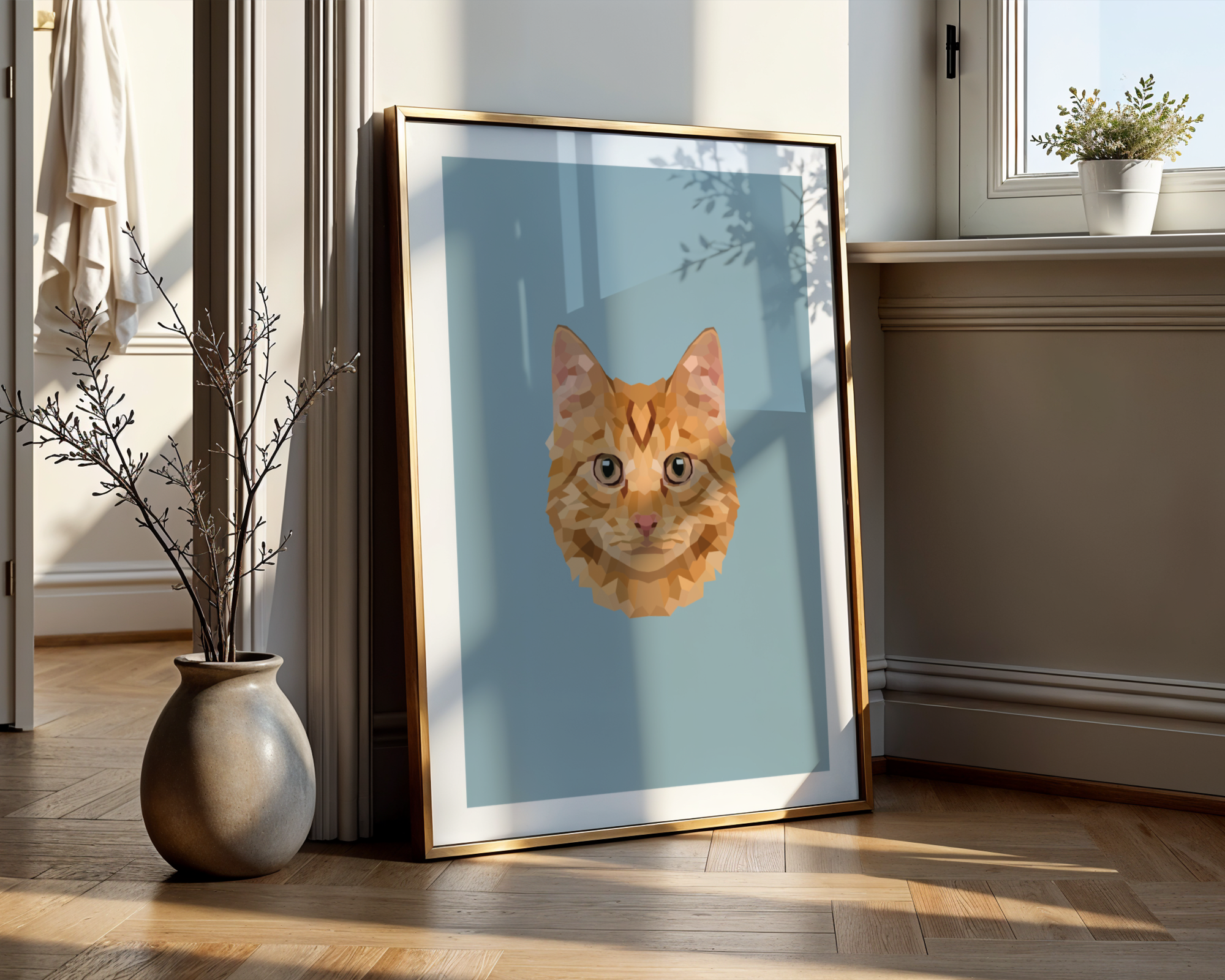 #18- American Bobtail Ginger Cat